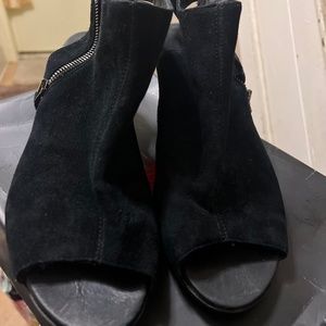 Suede Sling Backs